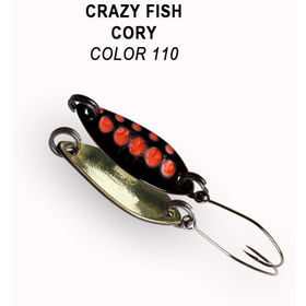 Колеблющаяся блесна Crazy Fish Cory-1.1 / CORY-1.1g-110