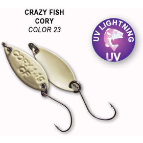 Колеблющаяся блесна Crazy Fish Cory-1.1 / CORY-1.1g-23