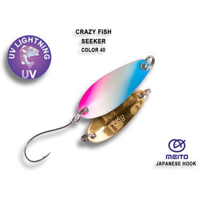 Колеблющаяся блесна Crazy Fish Seeker-2.5 / #40