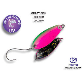 Колеблющаяся блесна Crazy Fish Seeker-2.5 / #90