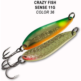 Колеблющаяся блесна Crazy Fish Sense-11 / SENSE-11-36