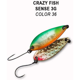 Колеблющаяся блесна Crazy Fish Sense-3 / SENSE-3-36