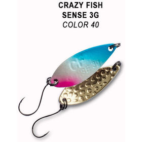 Колеблющаяся блесна Crazy Fish Sense-3 / SENSE-3-40