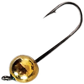 Джиг-головка вольфрамовая Crazy Fish (0.45г) цвет золото (упаковка - 6шт)