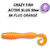 Силиконовая приманка Crazy Fish Active Slug 2 / 29-50-64-6 / Кальмар (10 шт.)