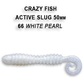 Силиконовая приманка Crazy Fish Active Slug 2 / 29-50-66-6 / Кальмар (10 шт.)