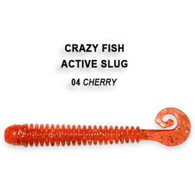 Силиконовая приманка Crazy Fish Active Slug 2,8 / 2-7.1-4-1 / Анис (8 шт.)