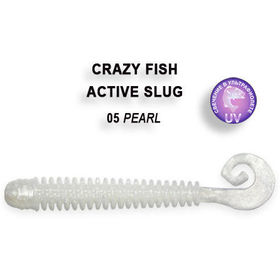 Силиконовая приманка Crazy Fish Active Slug 2,8 / 2-7.1-5-5 / Ж.Чеснок (8 шт.)