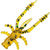 Силиконовая приманка Crazy Fish Crayfish 1,8 / 26-45-31-6 / Кальмар (8 шт.)