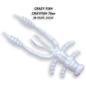Силиконовая приманка Crazy Fish Crayfish 3 / 34-75-66-6 / Кальмар (7 шт.)