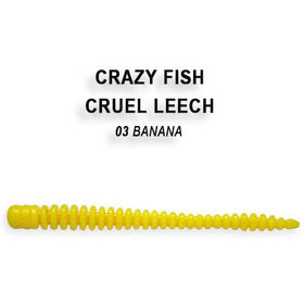 Силиконовая приманка Crazy Fish Cruel Leech  8 / 8-55-3-8 (8 шт.)