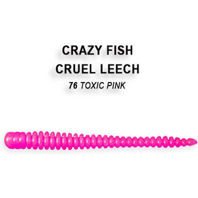 Силиконовая приманка Crazy Fish Cruel Leech  8 / 8-55-76-6 / Кальмар (8 шт.)