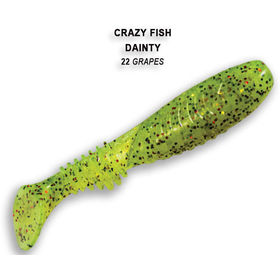 Силиконовая приманка Crazy Fish Dainty 3,3 / 25-85-22-6 / Кальмар (6 шт.)