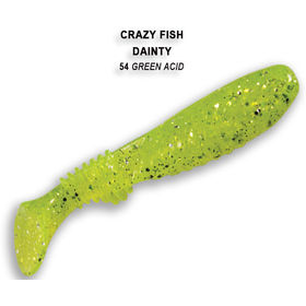 Силиконовая приманка Crazy Fish Dainty 3,3 / 25-85-54-6 / Кальмар (6 шт.)