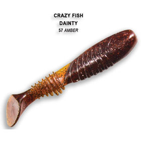 Силиконовая приманка Crazy Fish Dainty 3,3 / 25-85-57-6 / Кальмар (6 шт.)