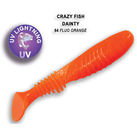 Силиконовая приманка Crazy Fish Dainty 3,3 / 25-85-64-4 / Креветка (6 шт.)