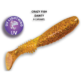 Силиконовая приманка Crazy Fish Dainty 3,3 / 25-85-9-6 / Кальмар (6 шт.)