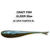 Силиконовая приманка Crazy Fish Glider 2,2 / 35-55-42-6 / Кальмар (10 шт.)