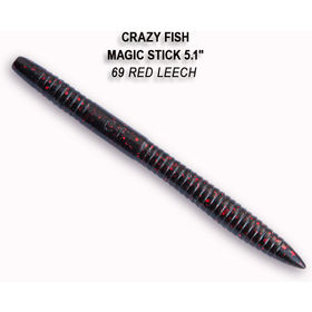 Силиконовая приманка Crazy Fish Magic Stick 5.1 / 32-130-69-6 / Кальмар (8 шт.)