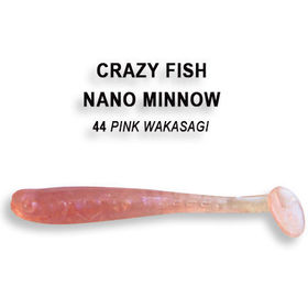 Силиконовая приманка Crazy Fish Nano Minnow 1,6 / 6-40-44-6 / Кальмар (8 шт.)