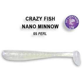 Силиконовая приманка Crazy Fish Nano Minnow 2.2 / 22-55-5-6 / Кальмар (8 шт.)