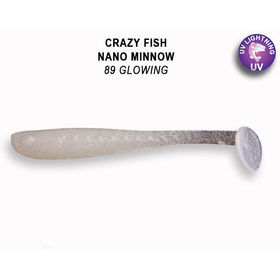 Силиконовая приманка Crazy Fish Nano Minnow 1,6 / 6-40-89-6 / Кальмар (8 шт.)
