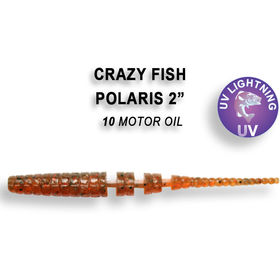 Силиконовая приманка Crazy Fish Polaris 2 / 17-54-10-6 / Кальмар (8 шт.)