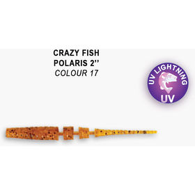 Силиконовая приманка Crazy Fish Polaris 2 / 17-54-17-6 / Кальмар (8 шт.)