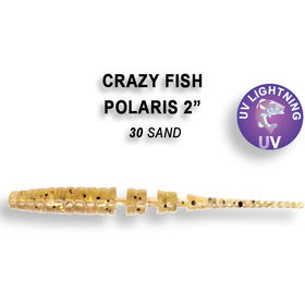 Силиконовая приманка Crazy Fish Polaris 2 / 17-54-30-6 / Кальмар (8 шт.)