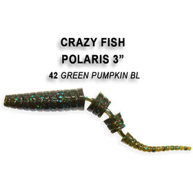 Силиконовая приманка Crazy Fish Polaris 3 / 24-68-42-6 / Кальмар (8 шт.)