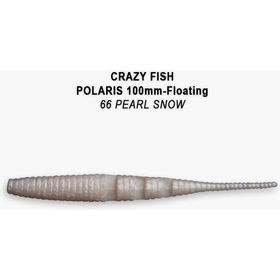 Силиконовая приманка Crazy Fish Polaris 4 / 38-100-66-6-F / Кальмар (6 шт.)