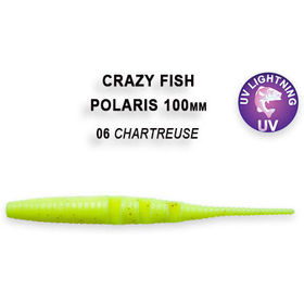 Силиконовая приманка Crazy Fish Polaris 4 / 38-100-5d-6-F / Кальмар (6 шт.)