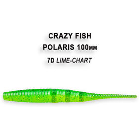 Силиконовая приманка Crazy Fish Polaris 4 / 38-100-7d-6-F / Кальмар (6 шт.)
