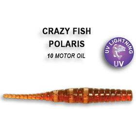 Силиконовая приманка Crazy Fish Polaris 5 / 5-45-10-2 / Рыба (8 шт.)