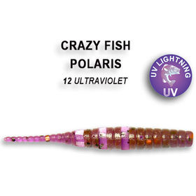 Силиконовая приманка Crazy Fish Polaris 5 / 5-45-12-1 / Анис (8 шт.)