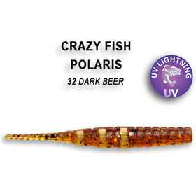 Силиконовая приманка Crazy Fish Polaris 5 / 5-45-32-6 / Кальмар (8 шт.)