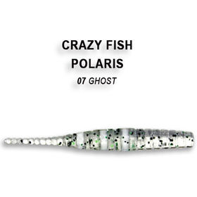 Силиконовая приманка Crazy Fish Polaris 5 / 5-45-7-5 / Ж.Чеснок (8 шт.)