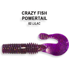 Силиконовая приманка Crazy Fish Powertail 2,8 / 4-7-2-3 / Ж.Рыба (5 шт.)