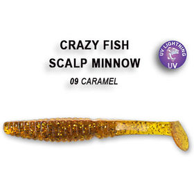 Силиконовая приманка Crazy Fish Scalp Minnow 3,2 / 7-80-9-6 / Кальмар (5 шт.)