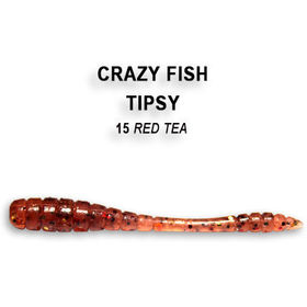 Силиконовая приманка Crazy Fish Tipsy 2 / 9-50-15-6 / Кальмар (8 шт.)