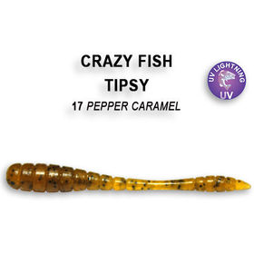 Силиконовая приманка Crazy Fish Tipsy 2 / 9-50-17-6 / Кальмар (8 шт.)