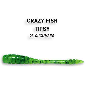 Силиконовая приманка Crazy Fish Tipsy 2 / 9-50-23-6 / Кальмар (8 шт.)