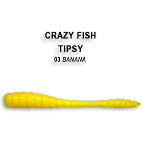 Силиконовая приманка Crazy Fish Tipsy 2 / 9-50-3-6 / Кальмар (8 шт.)