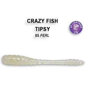 Силиконовая приманка Crazy Fish Tipsy 2 / 9-50-5-1 / Анис (8 шт.)