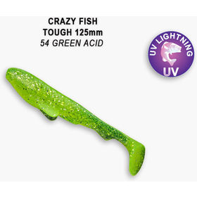 Силиконовая приманка Crazy Fish Tough 5 / 28-125-54-6 / Кальмар (5 шт.)
