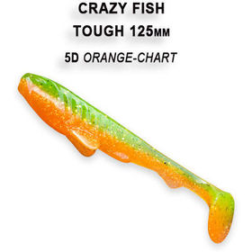 Силиконовая приманка Crazy Fish Tough 5 / 28-125-5d-6 / Кальмар (5 шт.)