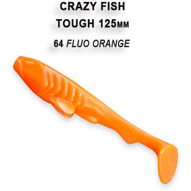 Силиконовая приманка Crazy Fish Tough 5 / 28-125-64-6 / Кальмар (5 шт.)
