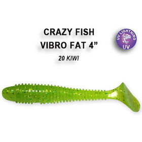 Силиконовая приманка Crazy Fish Vibro Fat 2,7 / 1-71-20-4 / Креветка (5 шт.)