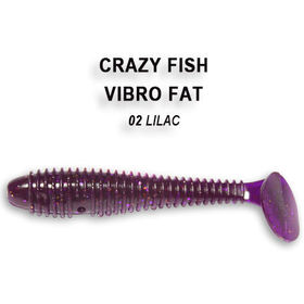 Силиконовая приманка Crazy Fish Vibro Fat 2,7 / 1-71-2-5 / Ж.Чеснок (5 шт.)