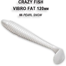 Силиконовая приманка Crazy Fish Vibro Fat 5 / 39-120-66-6 / Кальмар (4 шт.)